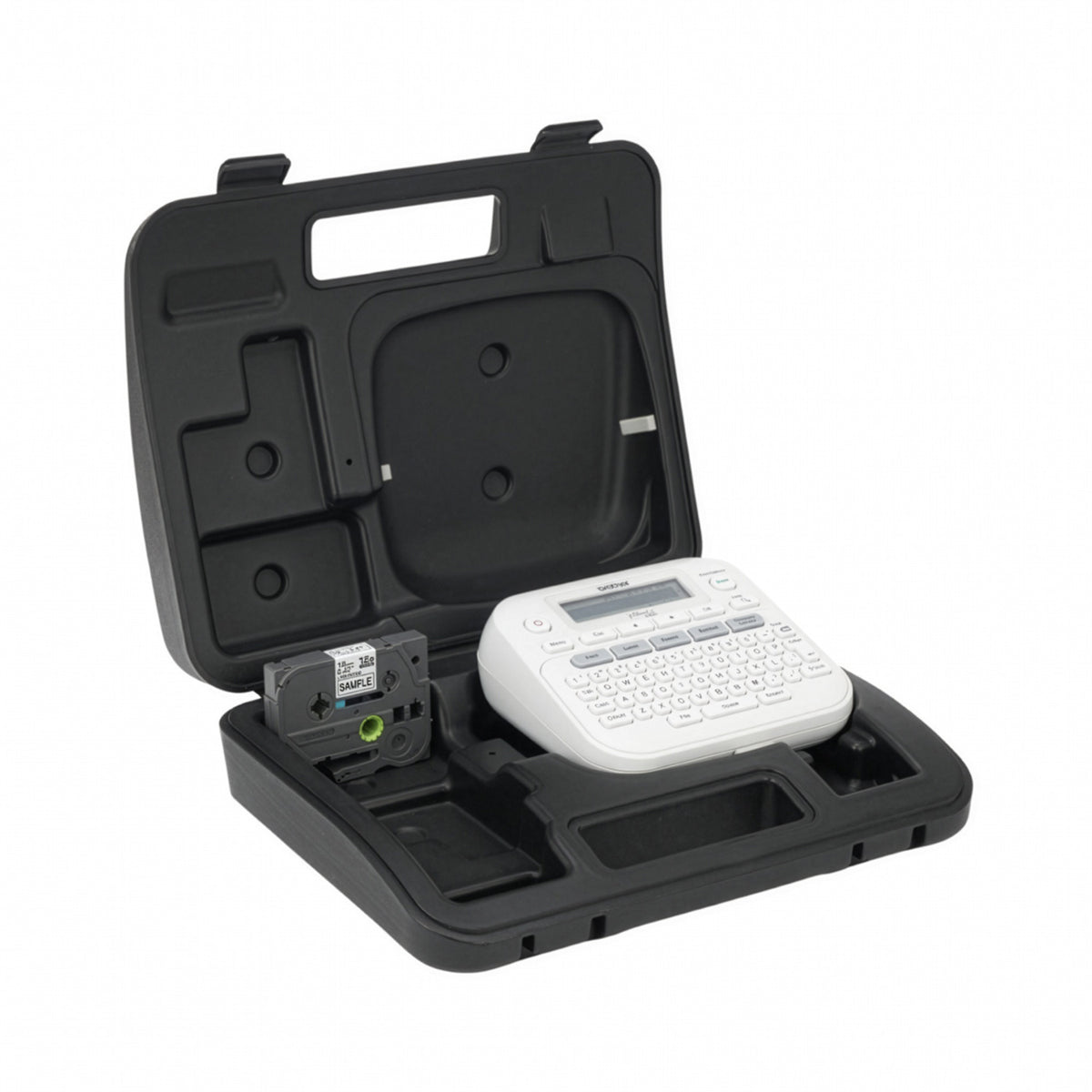 Brother P-Touch PTD220 Portable Label Maker with Laminated Tape and Storage Case