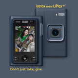 Fujifilm Instax Mini Instant Camera (Midnight Blue) with Film Pack (20 Exp)