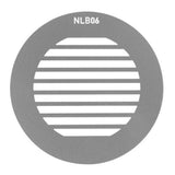 Nanlite BM Bowens Mount Projection Attachment Gobo Set 1 (10-Pack) (Open Box)