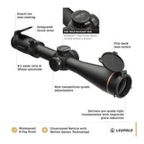 Leupold VX-6HD Gen 2 3-18x44mm CDS-SZL2 TMOA Riflescope (30mm, Matte Black)