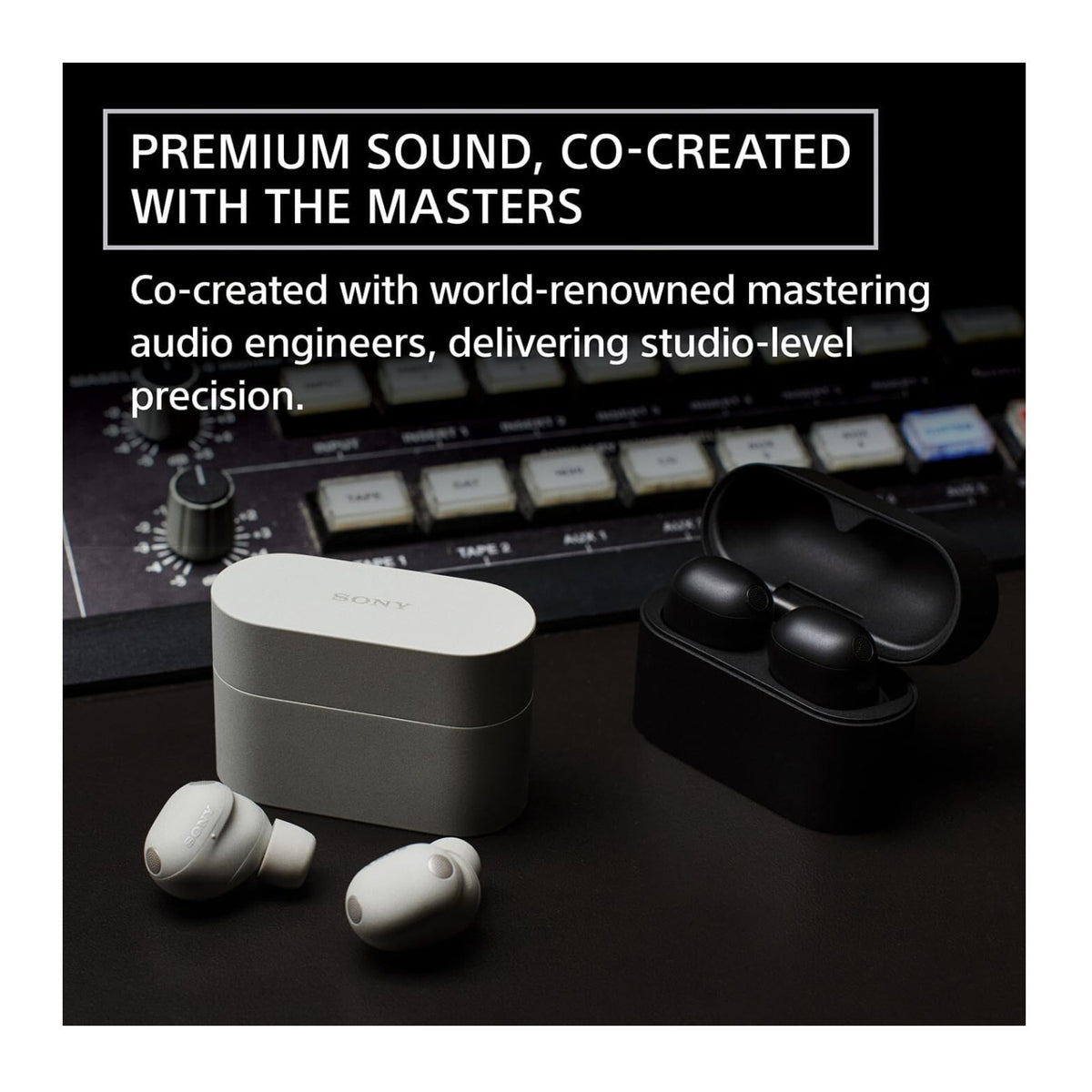 Sony WF-1000XM6 The Best Truly Wireless Noise Cancelling Earbuds (Black) (Open Box)