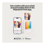 Polaroid HiPrint 3x3 Pocket Photo Printer with 10 Sheets - (White)