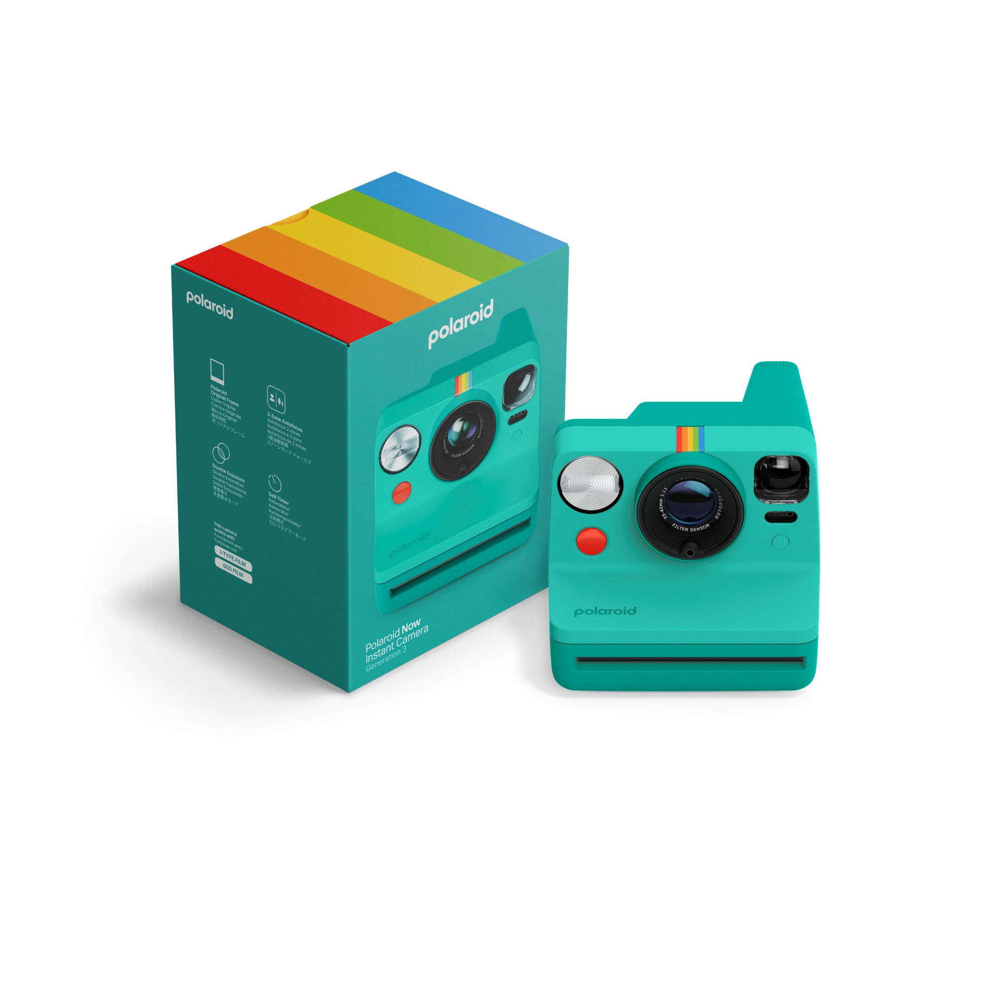 Polaroid Now Generation 3 Instant Camera (Teal) – Focus Camera