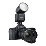 Godox On-Camera Flash for Nikon - 2.4G Wireless System, Touchscreen (Black)