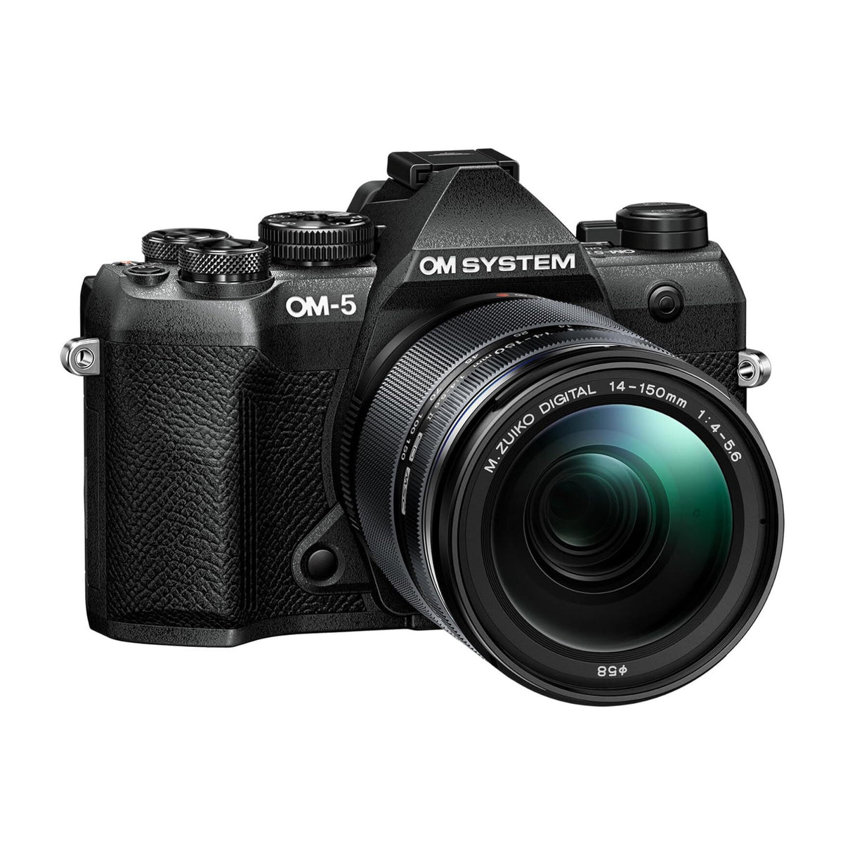 OM SYSTEM OM-5 Mark II Mirrorless Camera with 14-150mm f/4-5.6 II Lens (Black)