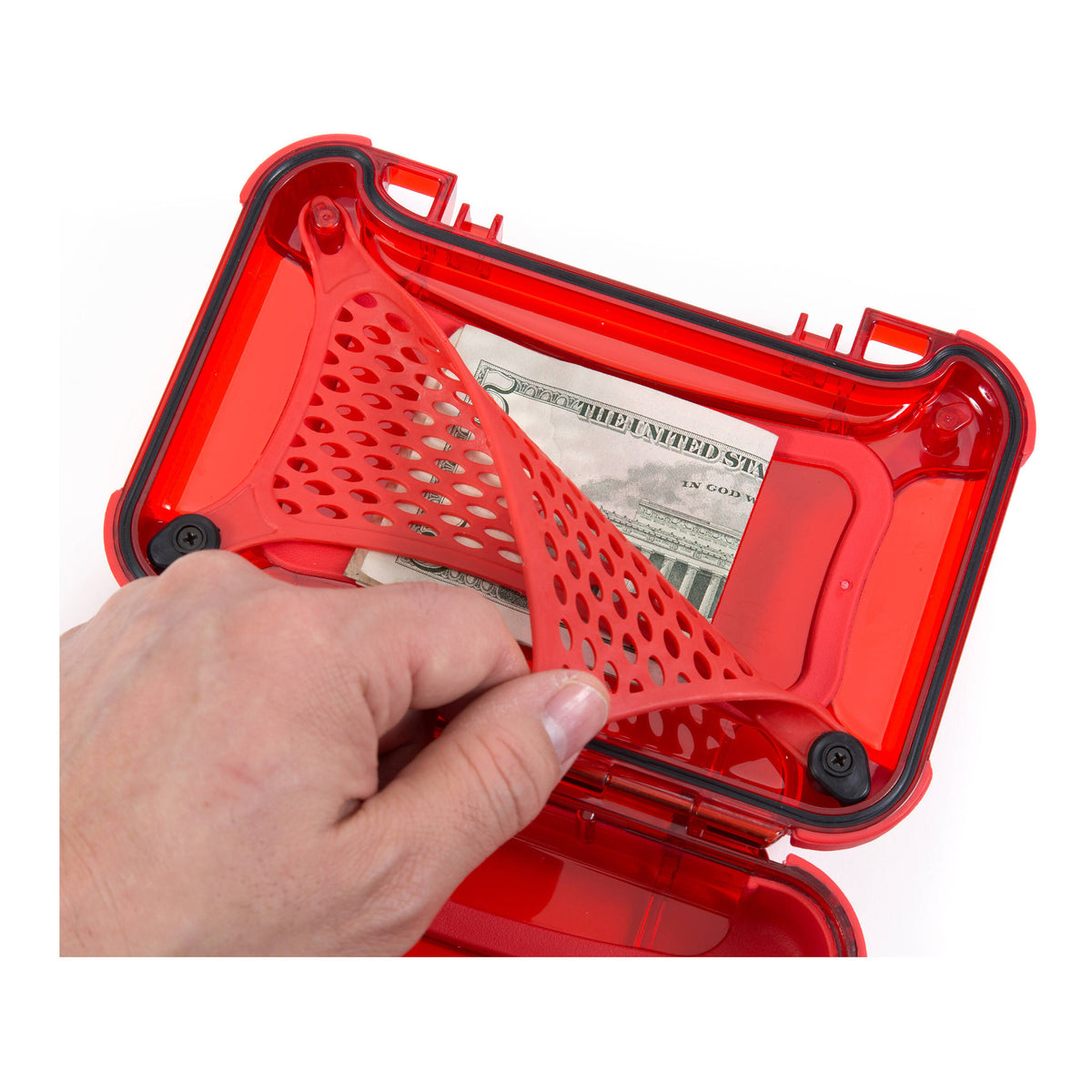 NANUK 330 Nano Series Waterproof Large Hard Case (Red) (Open Box)