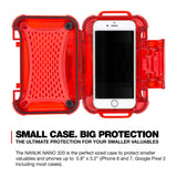 NANUK 320 Nano Series Medium Waterproof Polycarbonate Hard Case (Red) (Open Box)