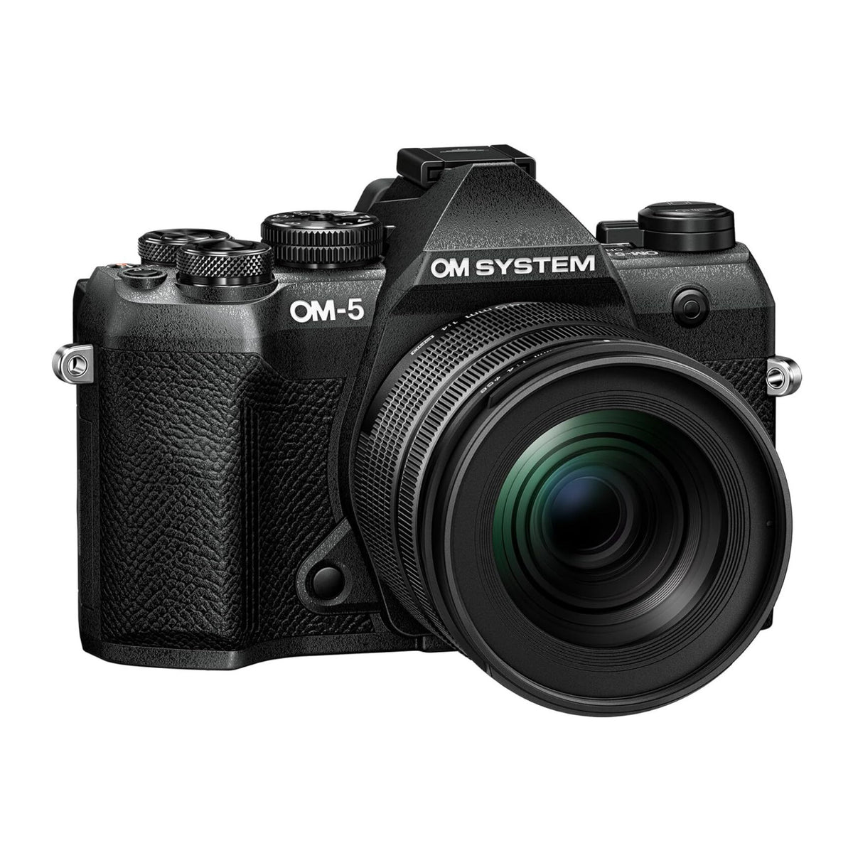 OM SYSTEM OM-5 Mark II Mirrorless Camera with 12-45mm f/4 PRO Lens (Black)