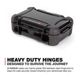 NANUK 320 Nano Series Large Waterproof Polycarbonate Hard Case (Black) (Open Box)