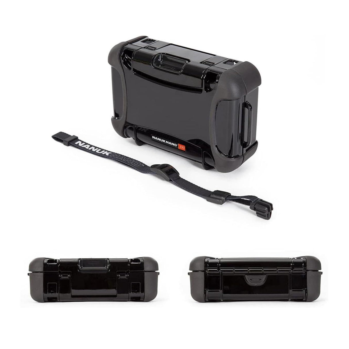 NANUK 320 Nano Series Large Waterproof Polycarbonate Hard Case (Black)