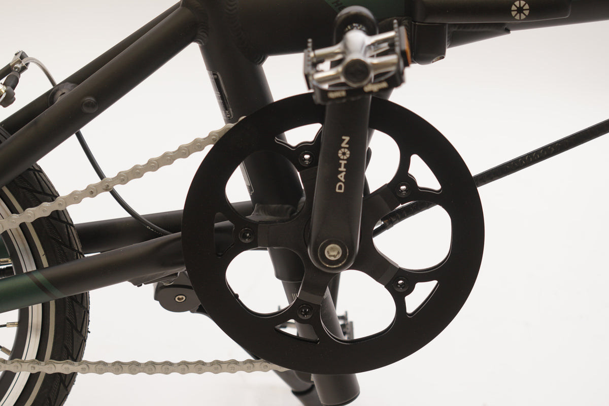 Dahon K-Feather Folding Electric Bike (Forest Green)