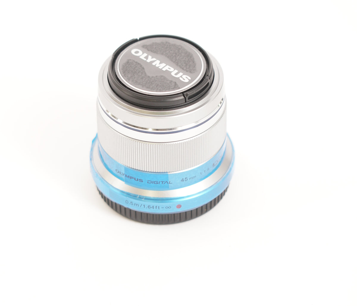 Olympus M. Zuiko Digital 45mm f/1.8 Lens (Four Thirds System, Silver) (Used)