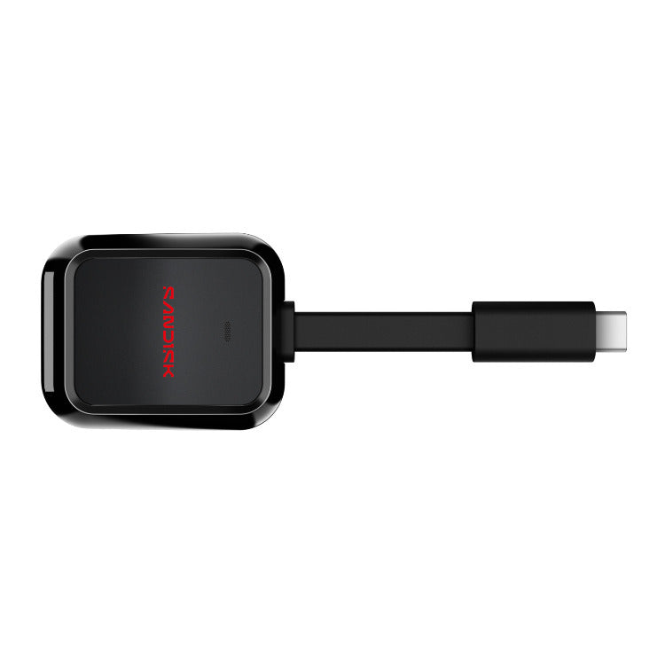 SanDisk QuickFlow SD Card Reader with USB-C 3.2 Gen 1, UHS-I&II Support (Black)
