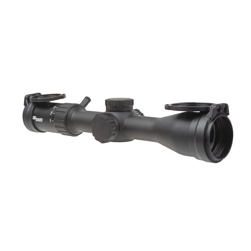 Sig Sauer Whiskey4 3-12x44 Riflescope with SFP Reticle and 30mm Tube (Black)