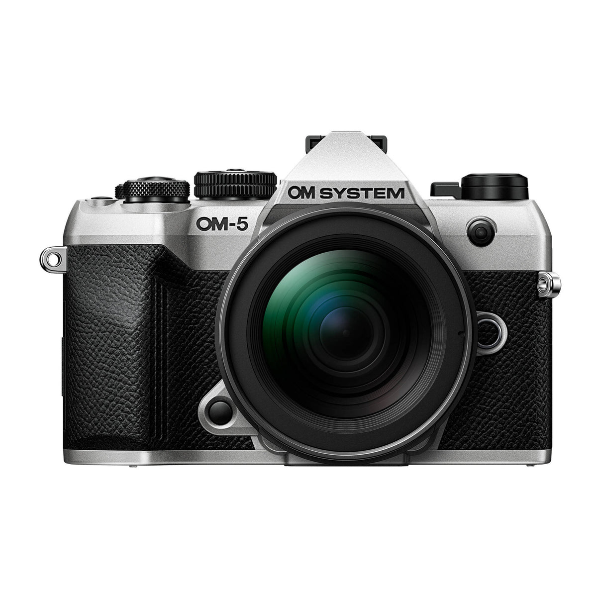 OM SYSTEM OM-5 Mark II Mirrorless Camera with 12-45mm f/4 PRO Lens (Silver) (Open Box)