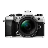 OM SYSTEM OM-5 Mark II Mirrorless Camera with 12-45mm f/4 PRO Lens (Silver) (Open Box)