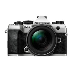 OM SYSTEM OM-5 Mark II Mirrorless Camera with 12-45mm f/4 PRO Lens (Silver) (Open Box)