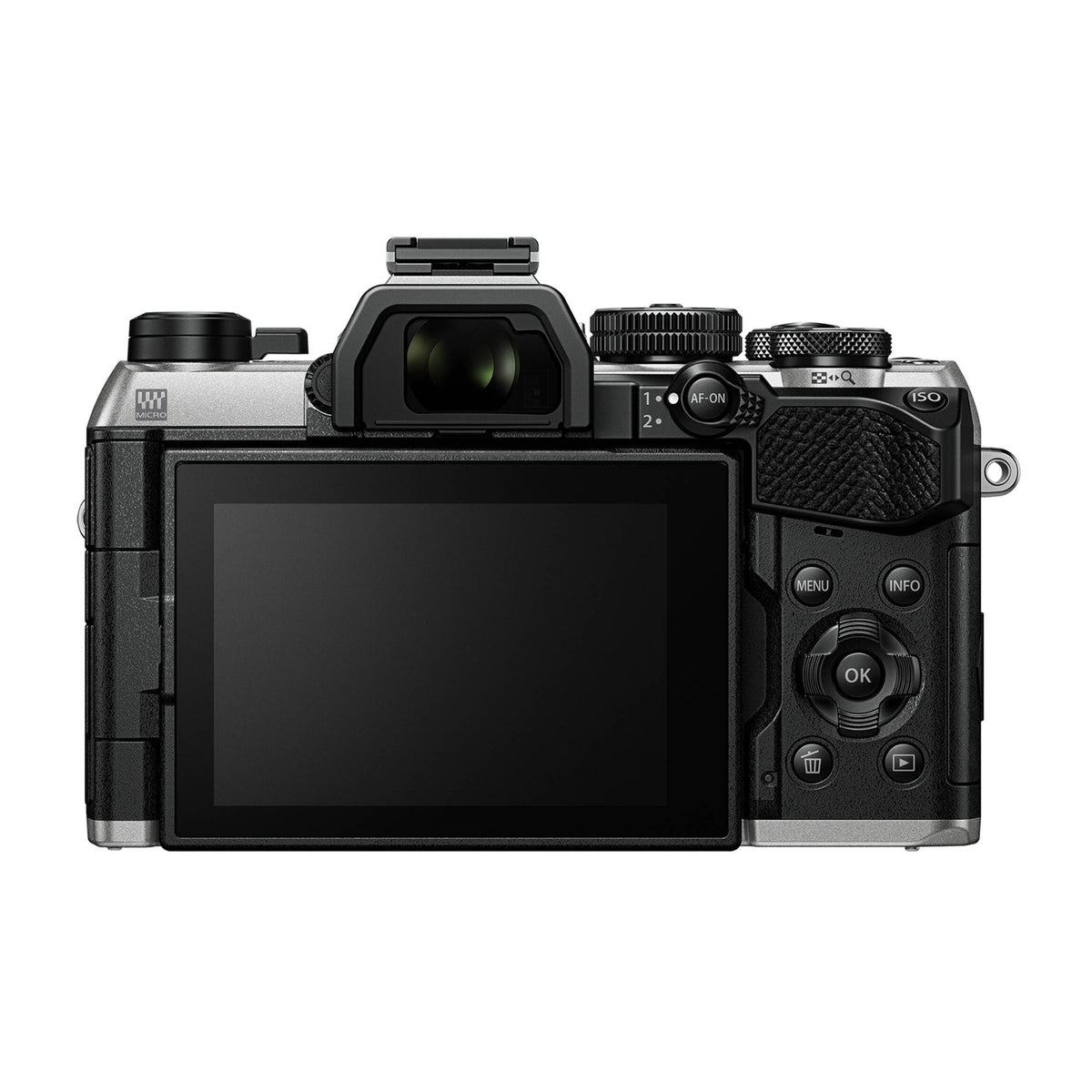 OM SYSTEM OM-5 Mark II Mirrorless Camera with 12-45mm f/4 PRO Lens (Silver) (Open Box)