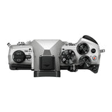 OM SYSTEM OM-5 Mark II Mirrorless Camera with 12-45mm f/4 PRO Lens (Silver) (Open Box)