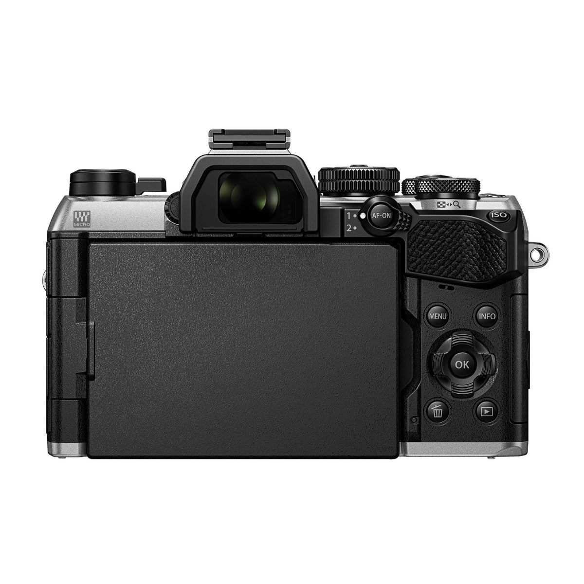 OM SYSTEM OM-5 Mark II Mirrorless Camera with 12-45mm f/4 PRO Lens (Silver) (Open Box)
