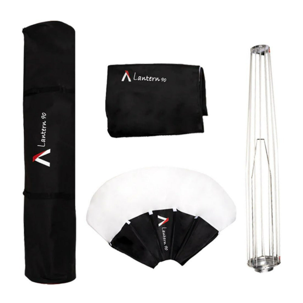 Amaran Ray 360c Full-Color COB Video Light (US) with 3' Soft Light Modifier