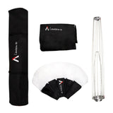 Amaran Ray 360c Full-Color COB Video Light (US) with 3' Soft Light Modifier
