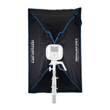 Amaran Ray 360c Full-Color COB Video Light (US) with Light Box 60x90 Softbox