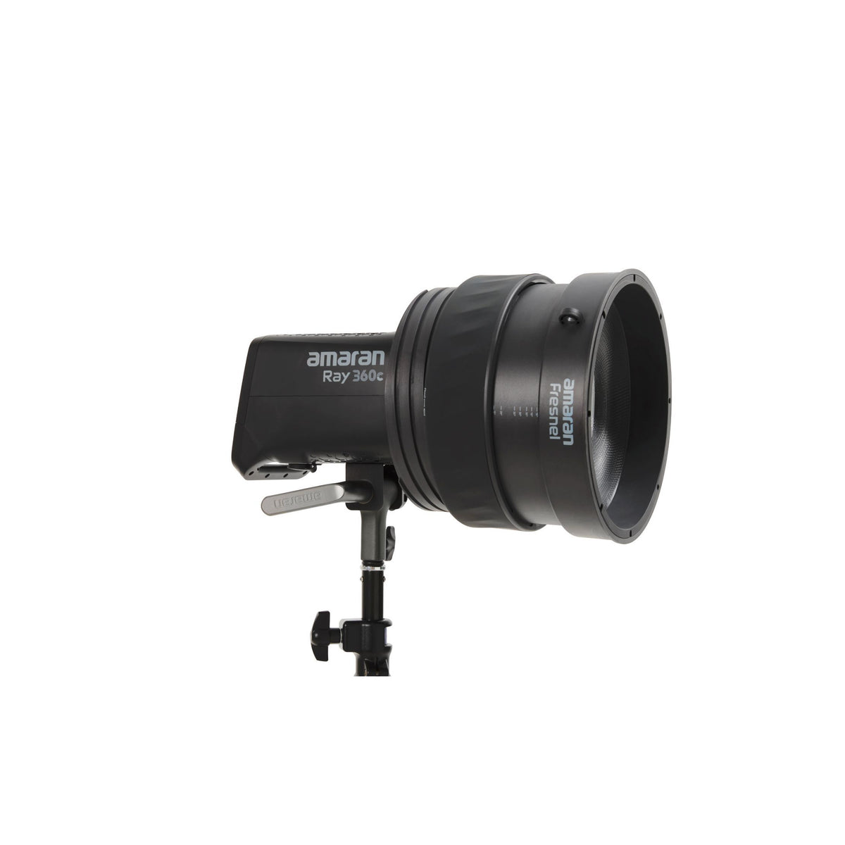 Amaran Ray 660W Full-Color COB Video Light and Fresnel Light Modifier Bundle