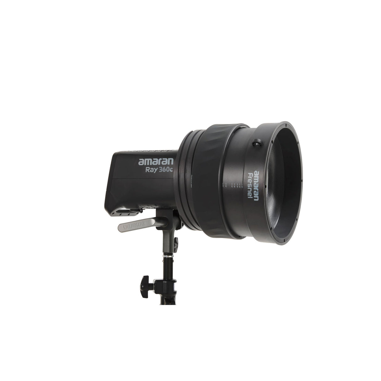 Amaran Ray 660W Full-Color COB Video Light and Fresnel Light Modifier Bundle