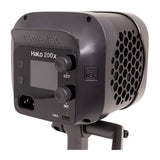 Amaran Halo 200x LED Monolight 2700-6500K Bi-Color with High CRI and DMX Support (Black)