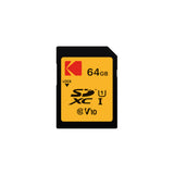 Kodak 64GB Class 10 UHS-I U1 SDXC Memory Card (2-Pack) with Card Reader Bundle