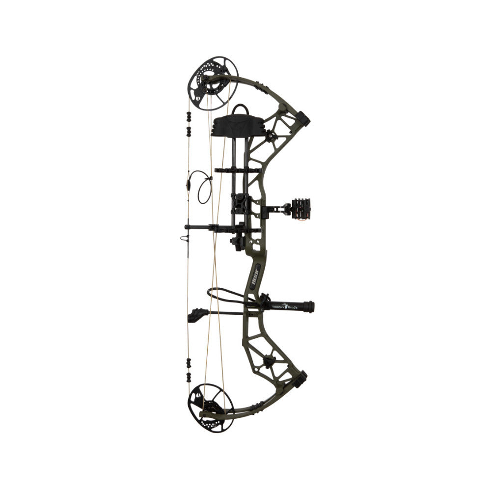 Bear Alaskan XT RTH Compound Bow 25-30 Draw Length 335 FPS (Olive, Right Hand)