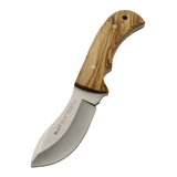 MUELA Sioux-10Ol 4-1/2-Inch Fixed Blade Hunting Knife with Leather Sheath (Open Box)