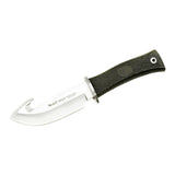 MUELA Viper-11G Rubber Handle Survival Knife with Leather Sheath (Grey)
