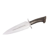 MUELA SERRENO-S 8-5/8-Inch Genuine Red Stag Antler Crown Handle Hunting Knife (Open Box)