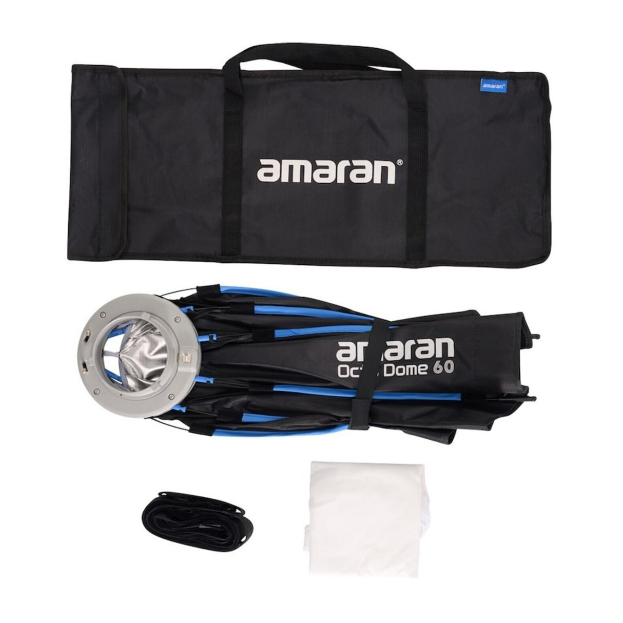 Amaran Ray 660W Full Color COB Video Light with AC Power and Octa Dome 60 Bundle