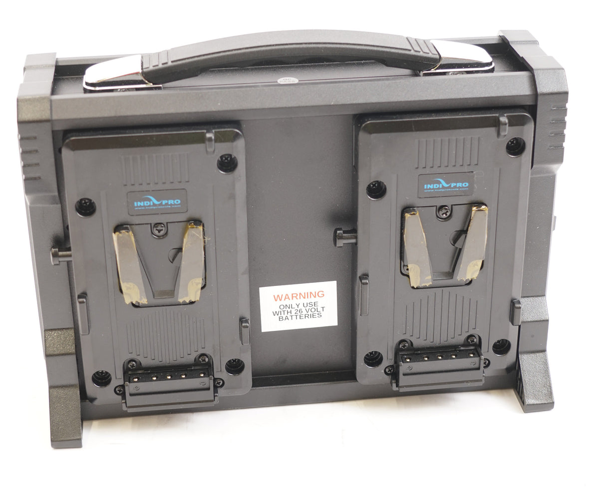 IndiPRO Tools Micro-Series 26V 265Wh Battery and Quad Charger Kit (V-Mount) (Used)