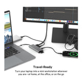Belkin 5-in-1 MultiPort Docking Station USB-C Hub with 4K 5Gbps Aluminum Dock (Open Box)