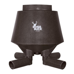 BOSS Buck 350lbs Deer Post Feeder with 4 Removable Tubes and Lid