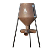 BOSS Buck 200lbs Deer Feeder Drum with Auto Feed System 2 Way Protein Head