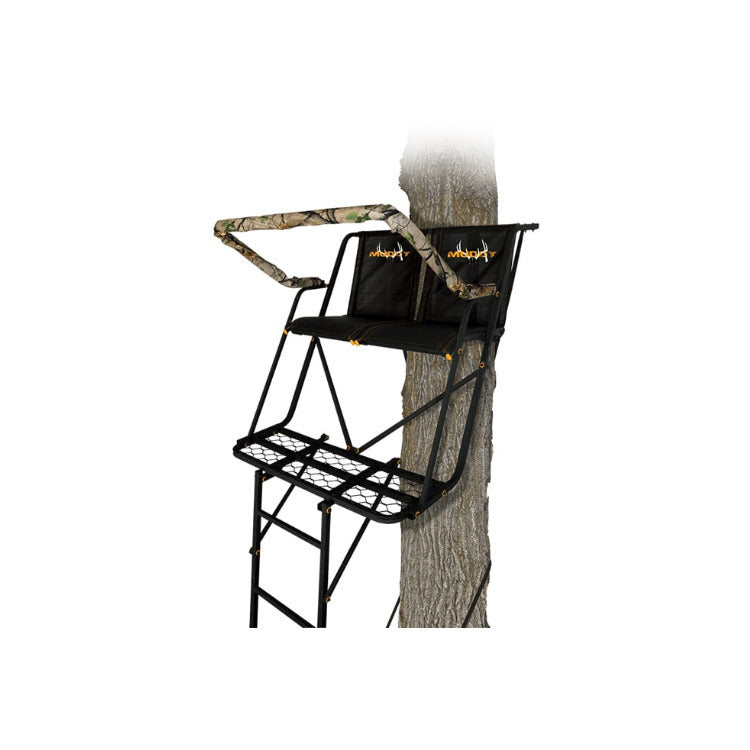 Muddy Big Buddy Side-Kick 16 Foot Ladderstand with Flex-Tek Seat & Shooting Rail (Open Box)