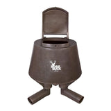 BOSS Buck 200lbs Deer Post Feeder with 4 Removable Tubes and Lid