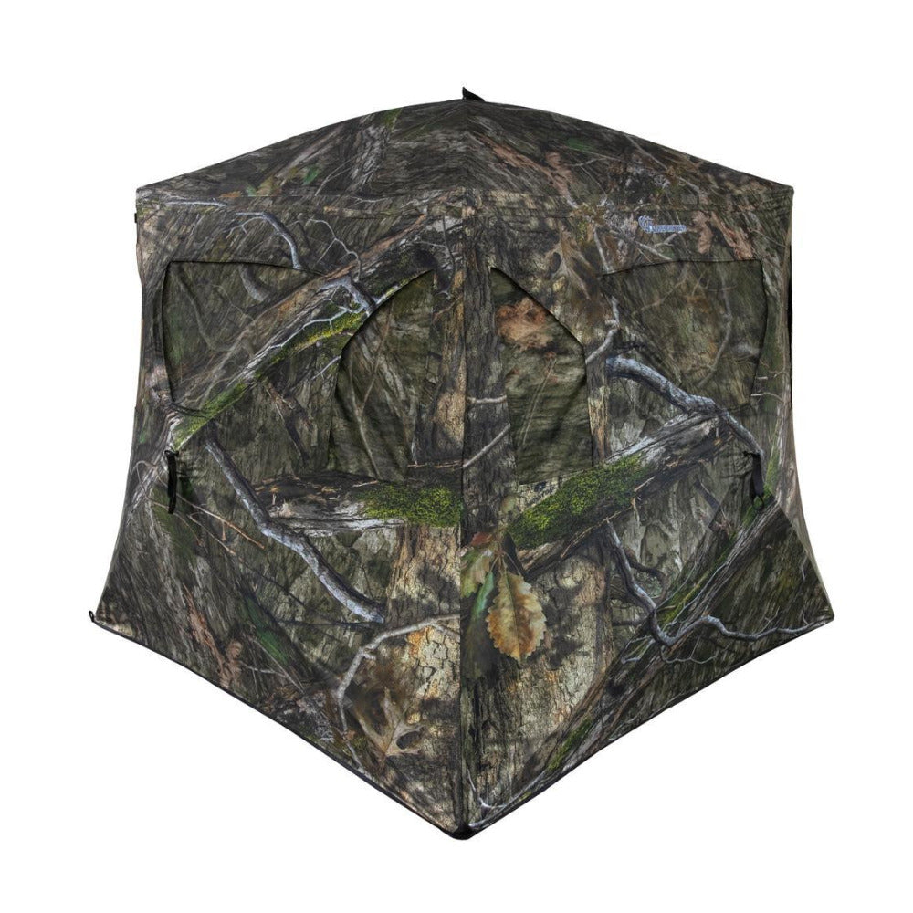 Ameristep Brickhouse Wide Bottom Ground Blind 75X75X66-Inch Footprint