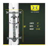 Hawk Helium 20-Inch Aluminum Tree Stand Climbing Stick Gen 2 (1-Pack) (Open Box)