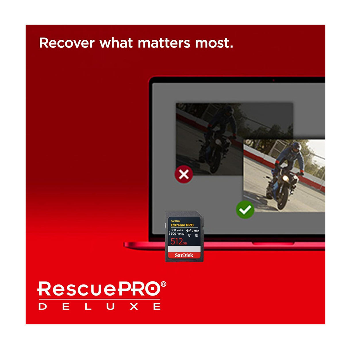 SanDisk 256GB Extreme PRO UHS-II SDXC V90 Memory Card