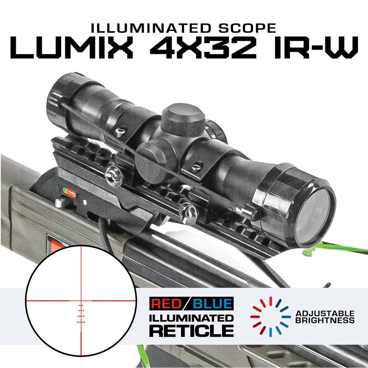Killer Instinct BOSS 405 FPS Crossbow Package with 4x32 Illuminated Scope