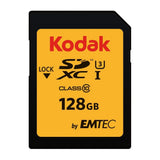 Kodak 128GB SDXC UHS-I U3 V30 Ultra Flash Memory Card