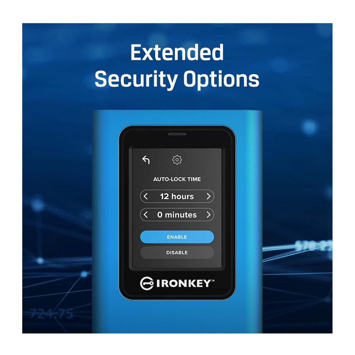 Kingston IronKey Vault Privacy 80 480GB External SSD (FIPS 197, XTS-AES 256)