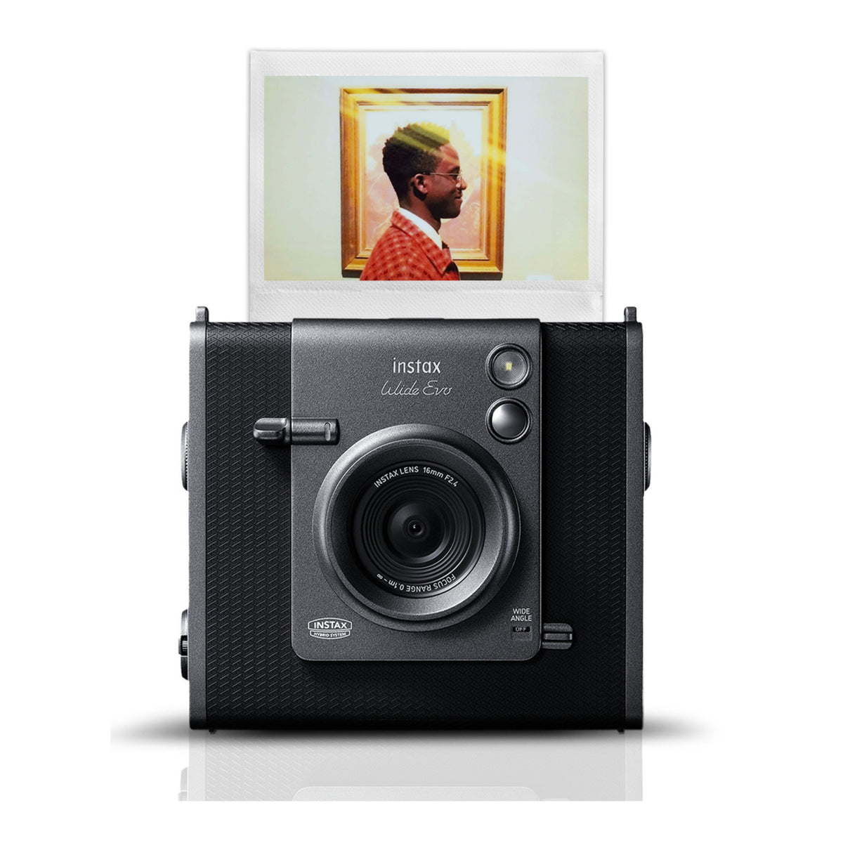 Fujifilm Instax Wide Evo Hybrid Instant Camera with Wide Film Accessories Bundle