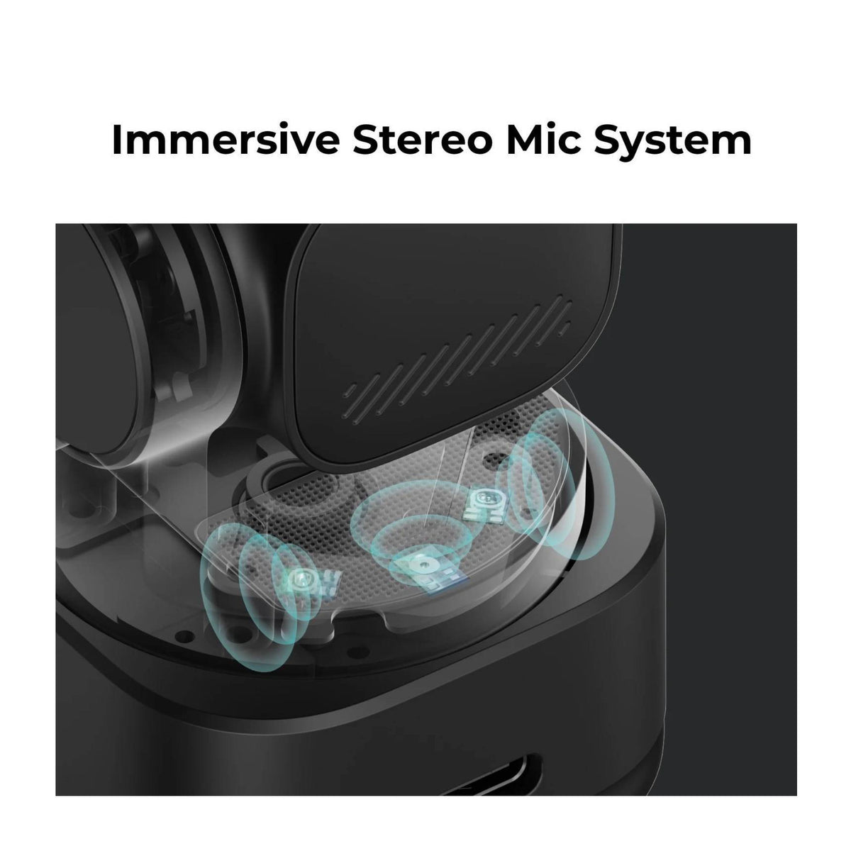 OBSBOT Tiny 3 Lite AI-Powered Spatial Audio 4K PTZ Lite Webcam (Open Box)